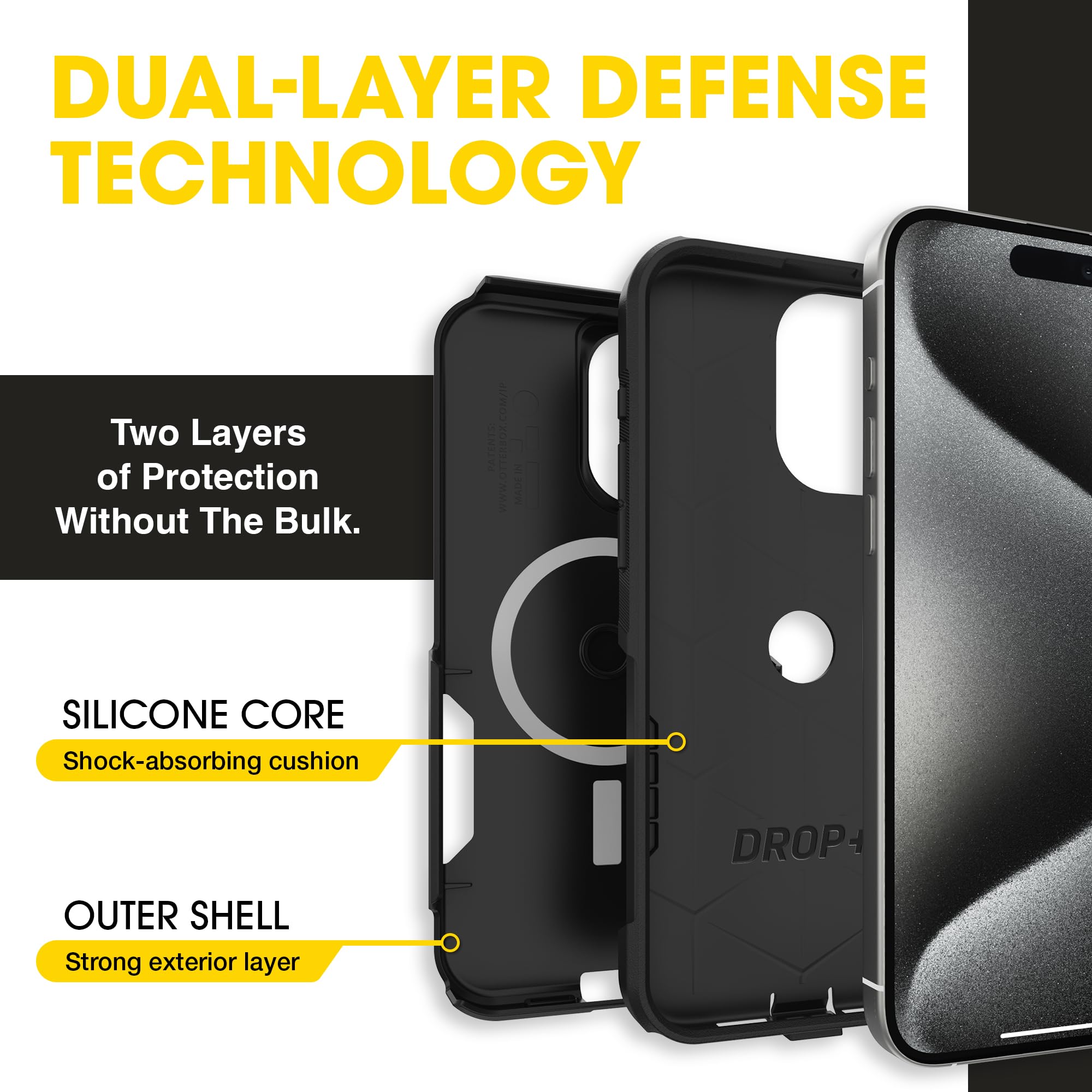 Amazon.com: OtterBox iPhone 15 Pro Max - Commuter MagSafe Case